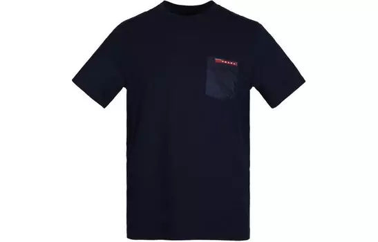 Футболка мужская черная Prada, черный