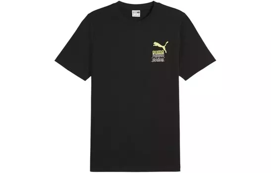 Футболка мужская черная Puma, черный