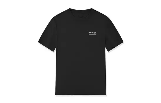 Футболка мужская черная Qiaodan, черный