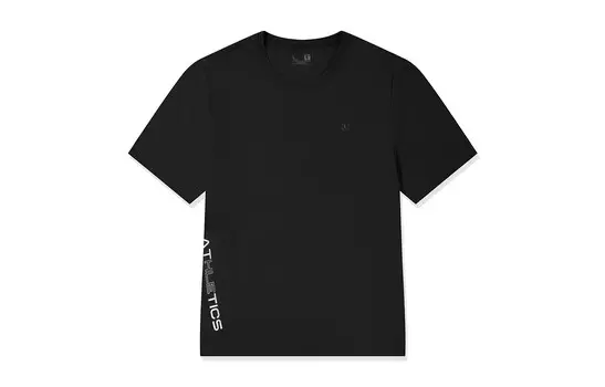 Футболка мужская черная Qiaodan, черный