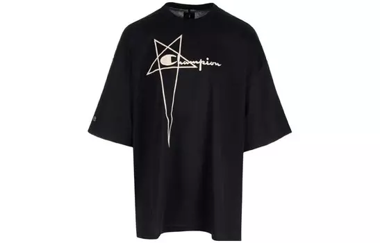 Футболка мужская черная Rick Owens, черный