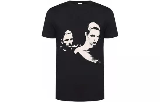 Футболка мужская черная Saint Laurent, черный