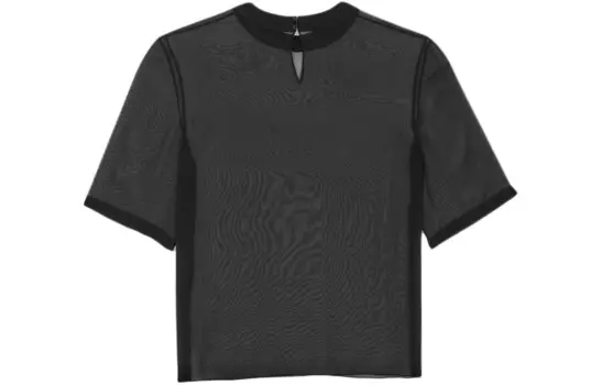 Футболка мужская черная Saint Laurent, черный