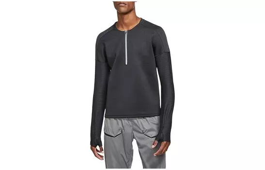Футболка мужская черная/серая Nike, черный