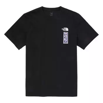 Футболка мужская черная The North Face, черный