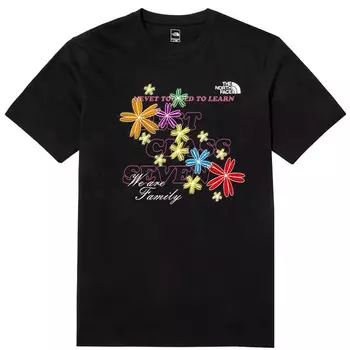 Футболка мужская черная The North Face, черный