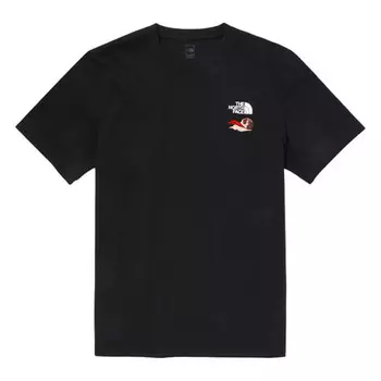 Футболка мужская черная The North Face, черный