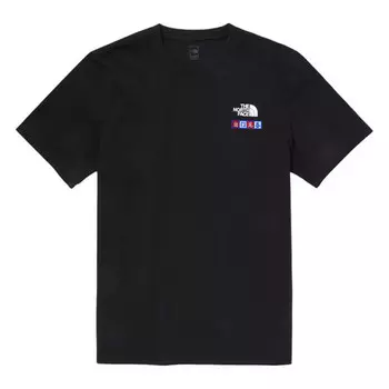Футболка мужская черная The North Face, черный