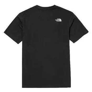 Футболка мужская черная The North Face, черный