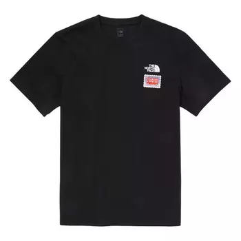 Футболка мужская черная The North Face, черный