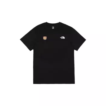 Футболка мужская черная The North Face, черный
