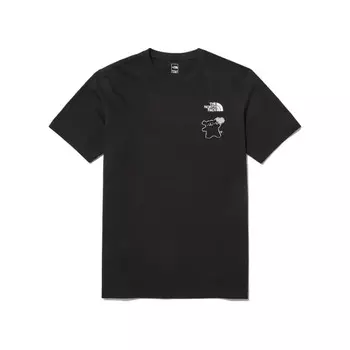 Футболка мужская черная The North Face, черный