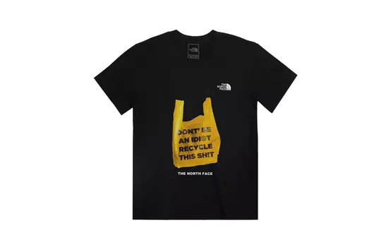 Футболка мужская черная The North Face, черный