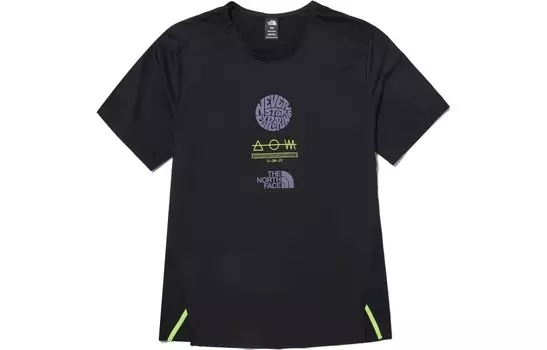 Футболка мужская черная The North Face, черный