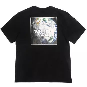 Футболка мужская черная The North Face, черный