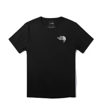 Футболка мужская черная The North Face, черный