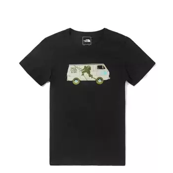 Футболка мужская черная The North Face, черный