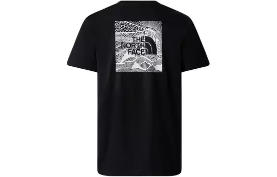 Футболка мужская черная The North Face, черный