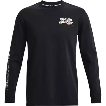 Футболка мужская черная Under Armour, черный