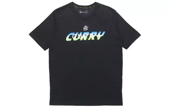 Футболка мужская черная Under Armour, черный