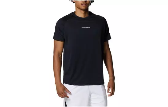 Футболка мужская черная Under Armour, черный