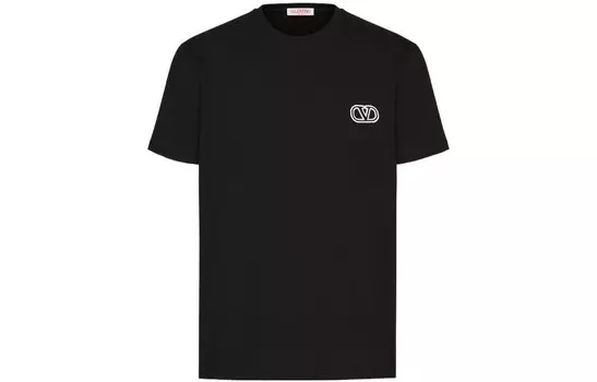 Футболка мужская черная Valentino, черный