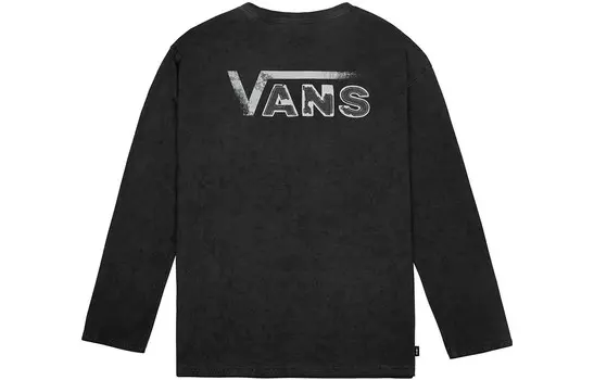 Футболка мужская черная Vans, черный