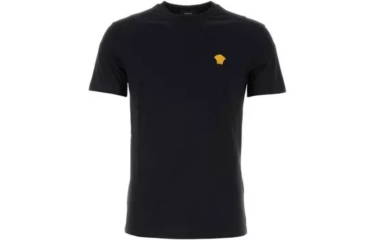 Футболка мужская черная Versace, черный