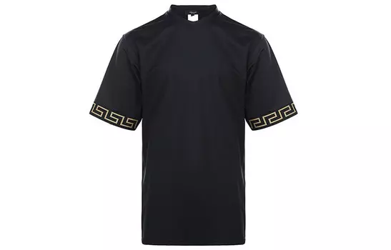 Футболка мужская черная Versace, черный
