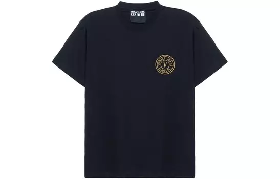 Футболка мужская черная Versace Jeans Couture, черный