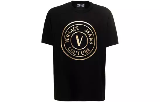Футболка мужская черная Versace Jeans Couture, черный
