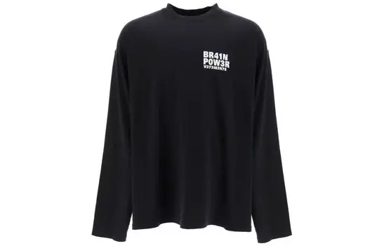 Футболка мужская черная Vetements, черный