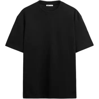 Футболка мужская черная Zara, черный