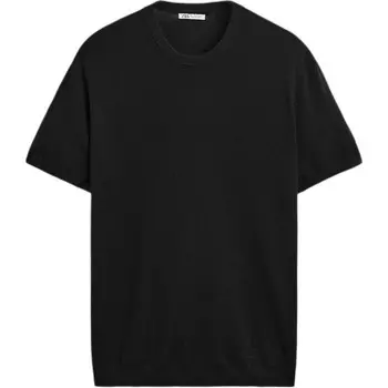 Футболка мужская черная Zara, черный