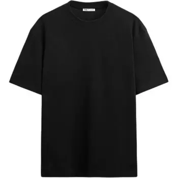 Футболка мужская черная Zara, черный