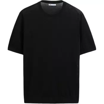 Футболка мужская черная Zara, черный