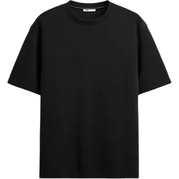 Футболка мужская черная Zara, черный