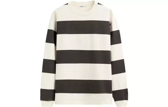 Футболка мужская черная Zara, черный