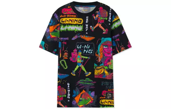 Футболка мужская Chinatown Market X Sports Fashion Collection, черная Lining, черный