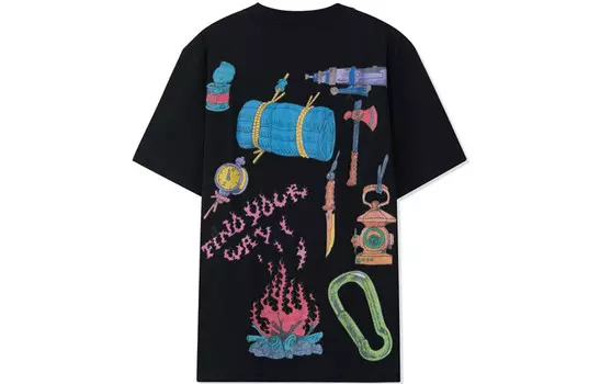 Футболка мужская Chinatown Market X Sports Fashion Collection, черная Lining, черный