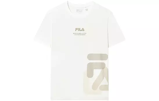 Футболка мужская Cloud White Fila, цвет Cloud White