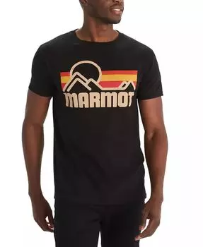 Футболка мужская Coastal с коротким рукавом Marmot, мультиколор