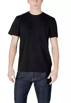 Футболка мужская Colmar Originals однотонная, черный