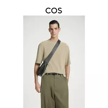 Футболка мужская Cos повседневная, бежевый