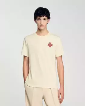 Футболка мужская Cross Sandro, бежевый