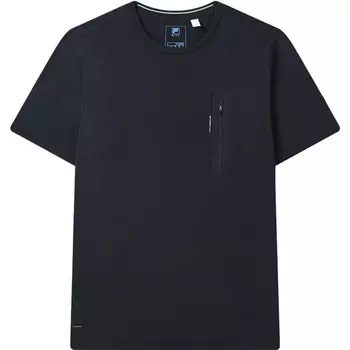 Футболка мужская, цвет черный как смоль Fila, черный