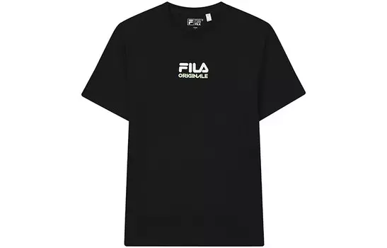 Футболка мужская, цвет черный как смоль Fila, черный