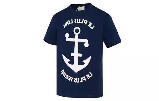 Футболка мужская, цвет морской волны Gucci, цвет Sea Blue
