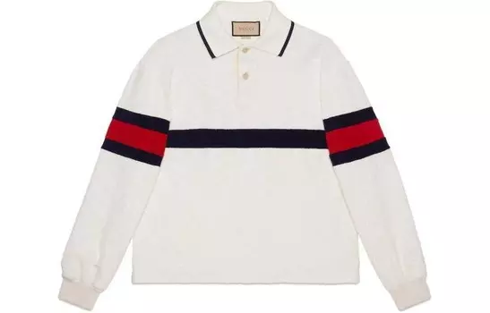 Футболка мужская цвета слоновой кости Gucci, белый