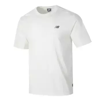 Футболка мужская цвета слоновой кости New Balance, белый